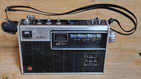 Z-2500 Sharp Fy-72u Vtg Portable Am-fm-sw 10 Transistor Radio Made In Japan