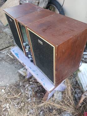 Mpx-37 Sharp Mpx 37 Solid State Fm Am Radio / Amplifier P-6