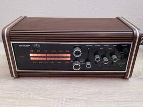 Mpx-41 Sharp Very Rare 1965 Vintage 2 Band Radio Fm-am Partially Tested Japan