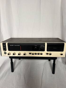 Sr-162u Sharp Vintage Model Am/fm Stereo System 8 Track Player -tested- Read