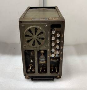Bc-603-dm Signal Corps Wwii Era U.s. Army Ham Radio Receiver With Dynamotor