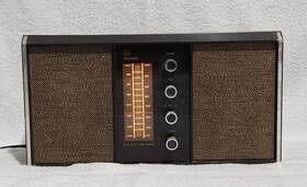 Tr-800 Solid State Milovac Vintage Twin Speaker Radio