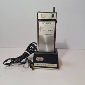 Fr-103s Sonar Vintage Radio Dual Channel Vhf Sentry Broadcast Receiver Tested