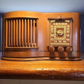 Rcu-208 Sonora Vtg. Am Radio / 1940s. Working