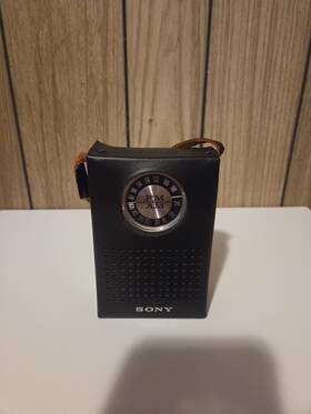 3f-66w Sony 3f-66 Vintage Am/fm Transistor Radio Made In Japan Tested And Working