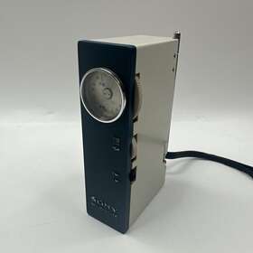 4f-55w Sony Vintage Solid State 8 Transistor Radio Antenna Hand Strap Works
