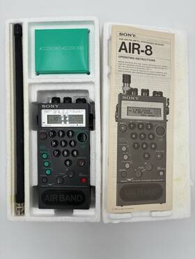 Air-8 Sony 67546 Synthesized Receiver 4-band Psb/air/fm/am Radio Works Mint Condition