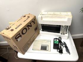 7r-79 Sony Mw/sw1/sw2/sw3/ Am Receiver Model With Accessories Good Condition