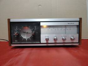 8fc-65w Sony 8cf-65w Am-fm Solid State Clock Radio Vintage Japan