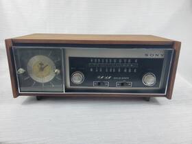 8fc-35 Sony Vintage Model Solid State Am-fm Radio Alarm Clock Tested