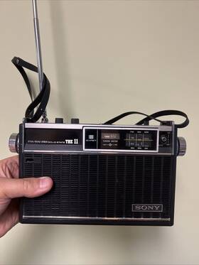 Icf-1100d Sony Icf-1100 Radio Made In Japan. Sound Amazing. All Works Mega Rare