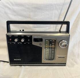 Icf-737ow Sony 3 Band Super Sensitive Pbs Fm Am Radio Model No