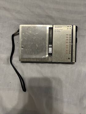 Icf-7500w Sony Icf-7500 Vintage Radio Fm/am 2band Receiver For Parts