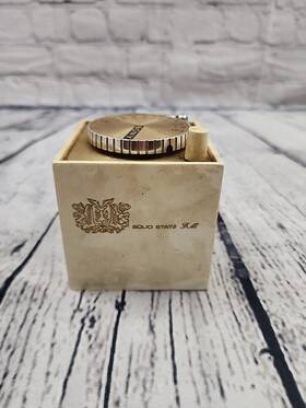 Tfm-1837w Sony 1969 Vintage 8 Transistor Fm Radio D3 Parts