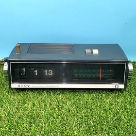 Tfm-c590w Sony Vintage 1972 Digimatic Am/fm Clock Radio Works