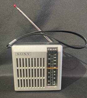 Tfm-3700w Sony Tmf-3700w Vintage Am/fm Solid State Radio Tested Working Japan Very Clean