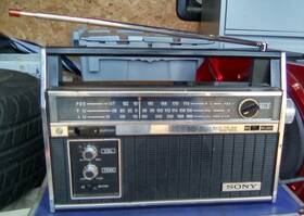 Tfm-7400w Sony Tt-7400w Am/fm Public Service Band Radio