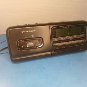 3846b Soundesign Sound Design Model Number Am Fm Clockradio Cassette Player Tested Working 3846b Soundesign Sound Design Model Number Am Fm Clockradio Cassette Player Tested Working