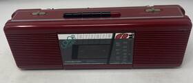 4617bur Soundesign Vintage Boombox Radio Cassette Player Color Tunes Sharp 1986