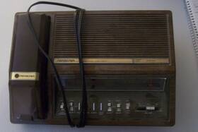 7554 Soundesign 7554- Vintage Am-fm Stereo Electronic Clock Alarm Radio Model No. A