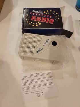 13914 Soundtech Vintage Portable Am Handheld Radio Eb Works E 13914 Soundtech Vintage Portable Am Handheld Radio Eb Works E