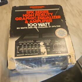 Ge1000 Sparkomatic Graphic Equalizer Booster New