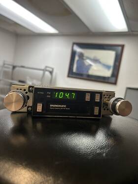 Sr-306 Sparkomatic Sr35a Vintage Cassette Am-fm Stereo Radio 1980 S Old School Korea