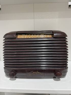 5aw06 Sparton Vintage Am Radio Working