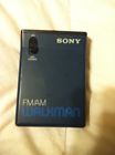 Srf-33w Sony Vintage Stereo Walkman Fm Am Dual Headphones