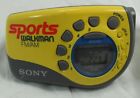 Srf-m78 Sony Working Sports Walkman Yellow Portable Radio Armband