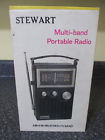St-943 Stewart Vintage Nos Nib Portable Solid State Radio