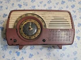 9162-a Stewart 1952 Stewart-warner Radio Model 9162a Antique Clock Parts/repair