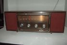 T1050b Ge Vinta Neral Electric Stereo Wood Grain On Plastic Works