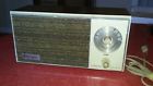 T1160-b Ge Vtg Neral Electric Rare Dual Speakers Model Walnut Wood