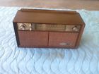 T1250a General Electric Vintage Model Walnut Wood Case Tube Radio Ge