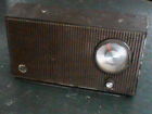 T2100b Ge Vinta Neral Electric Am Solid State Brown Working Radio