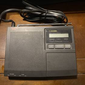 980-0670 Tech Vtg. America 7-channel Weatheradio Alert Cat #