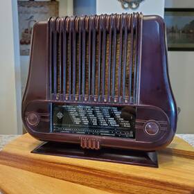 1065-u Telefunken Rare Vintage 1953 Bahia Radio / Parts Or Repair
