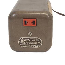 50116 Terado Vintage Trav-electric Senior Electrical Ac Power Inverter 12v Dc To 110ac 50116 Terado Vintage Trav-electric Senior Electrical Ac Power Inverter 12v Dc To 110ac