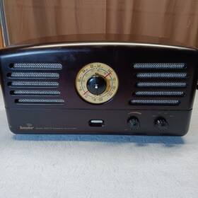 R601s Tesslor Rare Tube Powered Radio Am/fm/aux Tested And Working