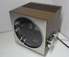 C450w Tfm Sony Vintage Cube Alarm Clock Radio Woodgrain