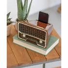 Tkbctrssk Retro Portable Bluetooth Speakers Style Ceramic Transistor Radio Smartphone
