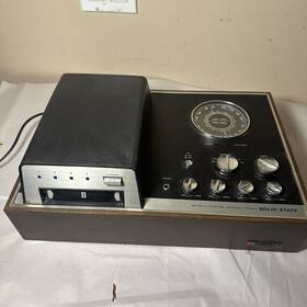 Rt-4040x Topp Juliette Solid State 8-track Am/fm-afc Stereo Untested As-is Rt-4040x Topp Juliette Solid State 8-track Am/fm-afc Stereo Untested As-is