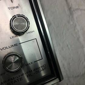 Rl-504f Toshiba Portable Radio Volume Or Tone Knob Part Rl-504f Toshiba Portable Radio Volume Or Tone Knob Part