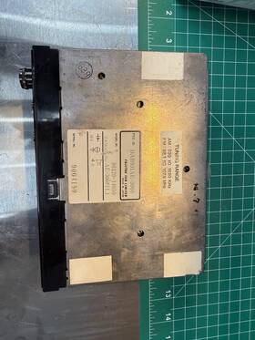 86120-14650 Toyota Fujitsu Am/fm Radio Works Tested Vintage Old School