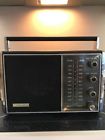 Tr136bk Sylvania Vintage Am Fm Radio Power Cord Battery Operated Working