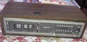 D-115 Triumph Vintage General Time Flip Clock Radio Model Rare D-115 Triumph Vintage General Time Flip Clock Radio Model Rare