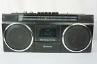 Trk-6830h Hitachi Vintage Portable Stero Radio Cassette Recorder