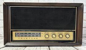 D-1454 Truetone Vintage Model D1454 Am/fm Tube Radio For Parts / Repair