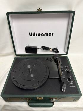 R609 Udreamer Suitcase Record Player - Not Vintage